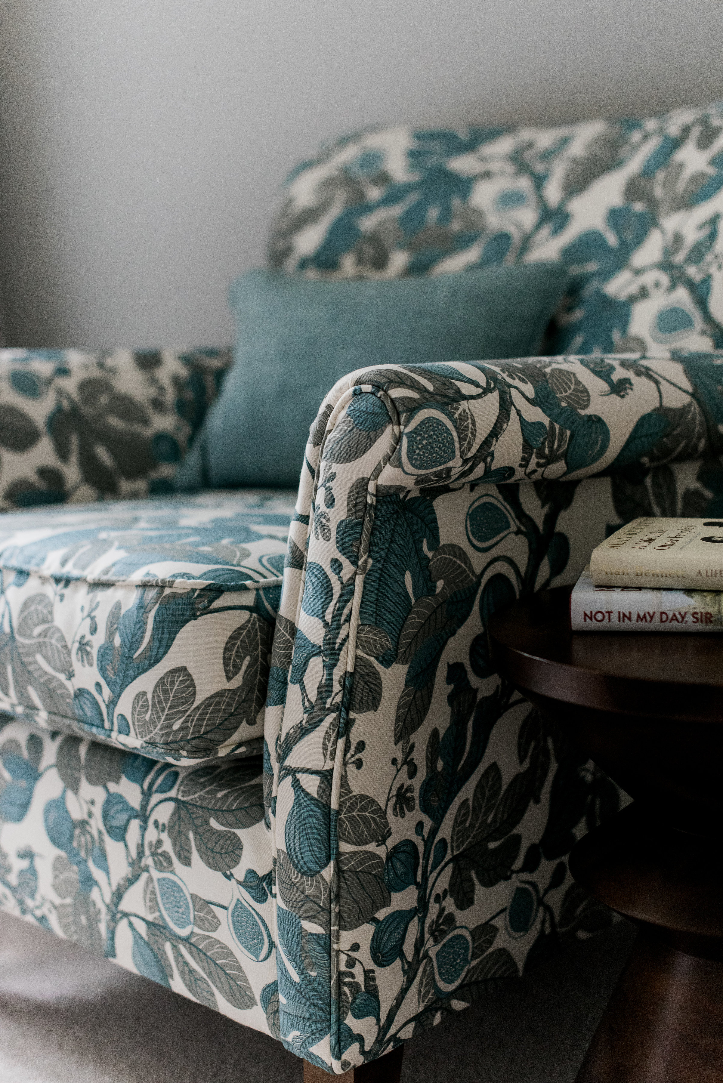British interior design hand printed fabrics patterns colours